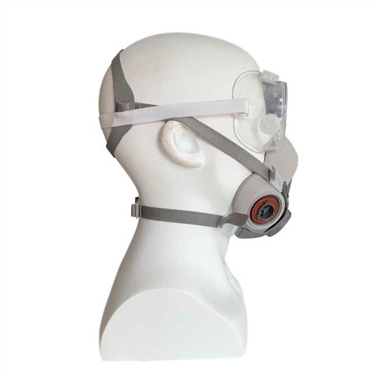 410 Self Priming Safety Filter Gas Mask For Industry Respiratory Protection