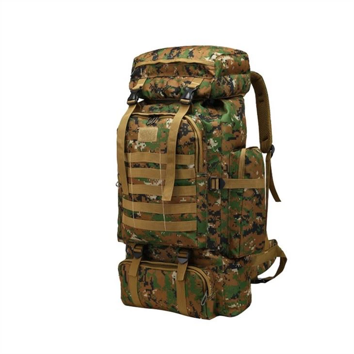 80L Large Capacity Military Tactical Sport Bag For Outdoor Travelling Hiking